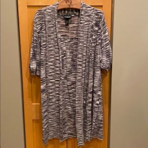Like New Lane Bryant Marled Duster